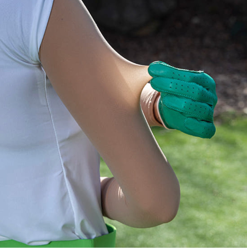 Unisex Golf Arm Sleeves – Skin Color, Cooling & Functional