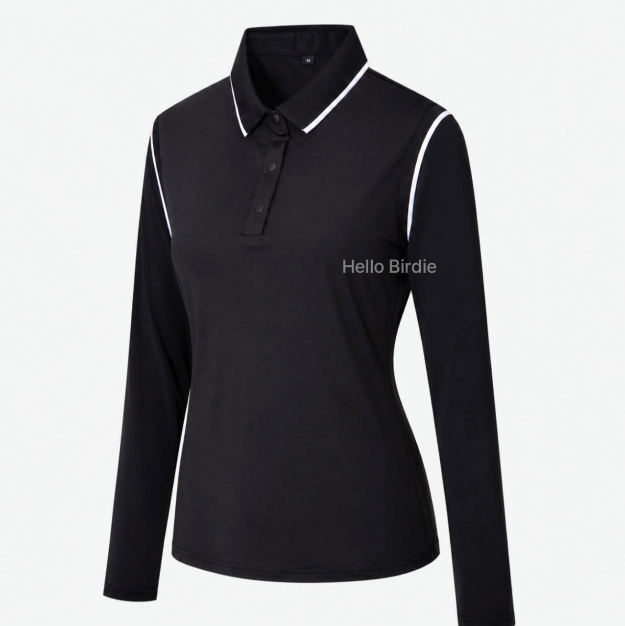 Women's Summer Long Sleeve Golf Shirt with Built-In Sleeveless Inner – UV Protection