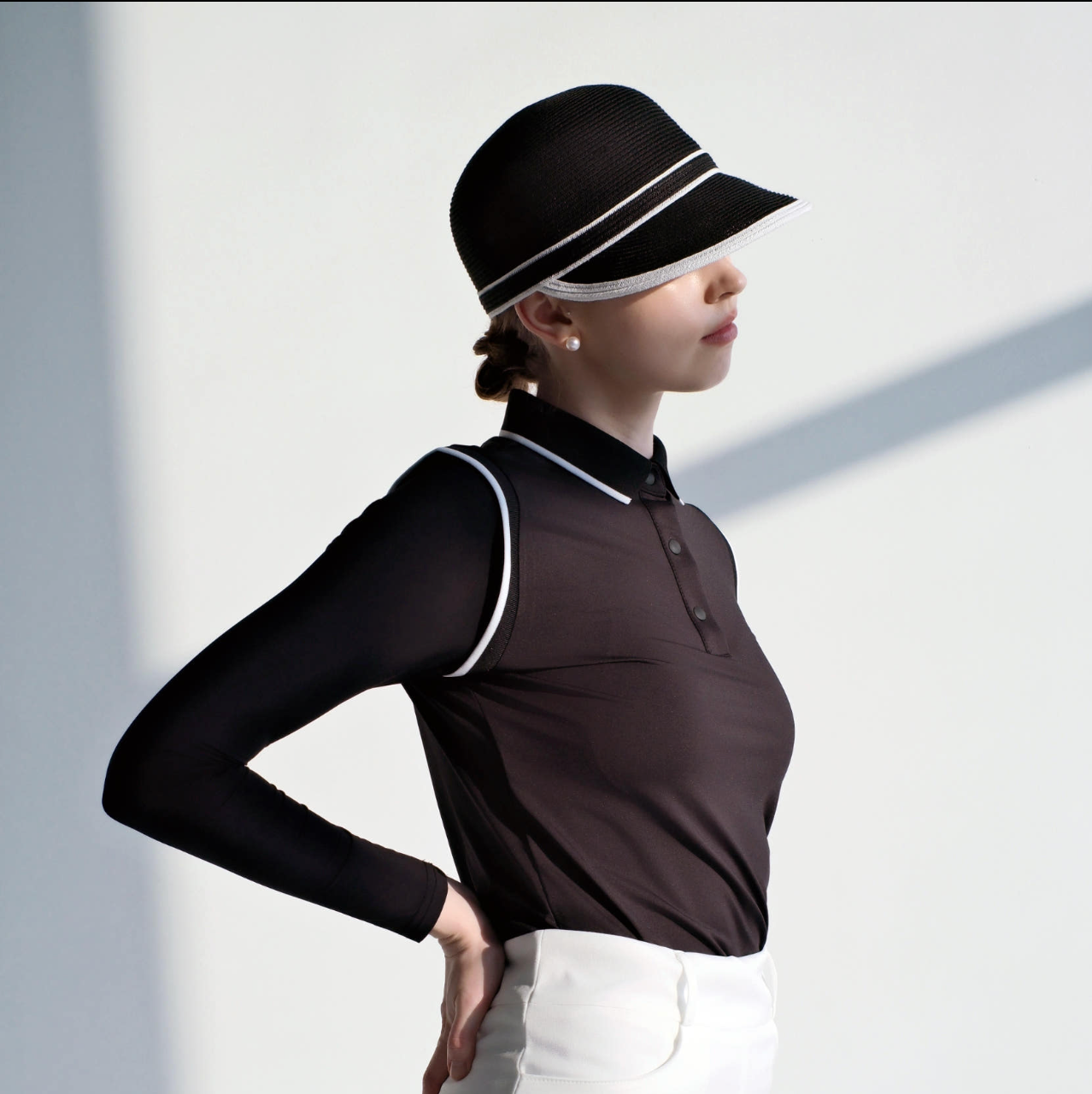Women's Summer Raffia Golf Relaxed Cap